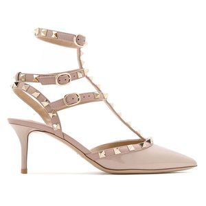 Valentino Garavani Rockstud 65mm Caged Pumps